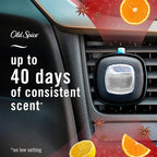 Febreze Car Air Freshener Vent Clip Old Spice Fiji Scent, .07 oz. Car Vent Clip, Pack of 4