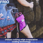 FRIO Cooling Wallet - Insulin Cooler for 45+ Hours of Stress Free On The Go - Purple - Large