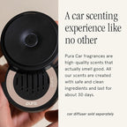 Pura Car Scent Refill - Fragrance for Pura Car Diffuser - Clean & Safe Luxury Diffuser Scent - Long-Lasting Fragrance for 30 Days of Aroma - New Car