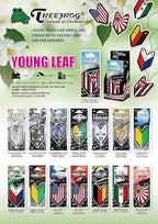 YLFS60 JDM Treefrog Fresh Squash Scents Air Freshener, Floral Black, 1 Box, 24 Piece