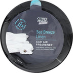 Citrus Magic On The Go Odor Absorbing Solid Air Freshener, Sea Breeze Linen, 8-Ounce, Pack of 1
