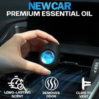 Air Jungles Car Air Freshener Vent Clip 3 Count (Pack of 2), New Car Scent, 4 ml Each, Long-Lasting Car Odor Eliminator, Easy Clip-On, Up to 180 Days Freshness for Cars, Trucks, and SUVs
