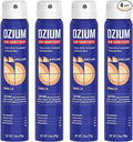Ozium 3.5 Oz. Air Sanitizer & Odor Eliminator for Homes, Cars, Offices and More, Vanilla Scent, 4 Pack