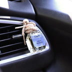 Llum Wild Berries Hanging Car Air Freshener – Luxury Automotive Perfume Diffuser 10ml (0.34 fl oz), Long-Lasting Fragrance, Alcohol-Free Non-Toxic Scent, Glass Bottle With Wood Cap & AC Vent Clip