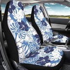 Car Seat Covers 2 Pcs Soft Comfortable Auto Front High Back Seat Protector Covers Automobile Interior Decor Accessories, Universal(Classic Tropical Flowers 59)