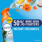 Febreze Air Mist, Air Freshener Spray, Odor Fighting Room Spray, Deodorizer for Home Bathroom Kitchen Office Apartment Dorm Room Classroom, Linen & Sky Scent, 8.1oz (Pack of 2)