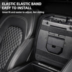 Center Console Cover Fit for Chevy Silverado 2019-2025 Jump Seat Console, Car Armrest Seat Box Cover (ONLY for Split Bench Jump Seat Console)