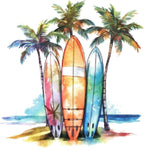 Surfboards Air Freshener Car Scent By Scent South