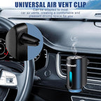 FeatWell Car Aromatherapy/Fragrance car Air fresheners/Humidifier Essential Oil Diffuser for Vehicle (Black)