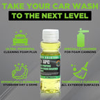PWACCS Foam Cannon for Pressure Washer, Car Wash Kit with Soap, Snow Foam Blaster 1.5 Liter, Power Washer Soap Cannon with Car Drying Towel and Wash Mitt, 3600 PSI