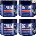 Ozium 4.5 Ounce 4 Pack Odor Eliminating Gel for Homes, Cars, Offices and More, Carbon Black