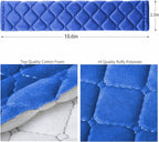 4 Pack Universal Car Seat Belt Pads, Adult Seat Belt Shoulder Strap Covers Harness Pad for Car/Bag,Soft Comfort Helps Protect You Neck Shoulder from The Seat Belt Rubbing (4pack-Blue)