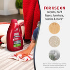Nature’s Miracle Advanced Stain And Odor Eliminator for Dogs, 1 Gallon, Fresh Scent, Severe Mess Enzymatic Formula For Tough Pet Messes