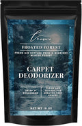 Lapew Frosted Forest Carpet Deodorizer Powder - Pet Safe Freshener for Vacuuming | Scented Odor Eliminator for Home | 16 oz