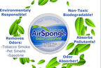 Nature's Air Sponge Odor Absorber and Eliminator Unscented Plastic Tub 1 Lb. 4-Pack