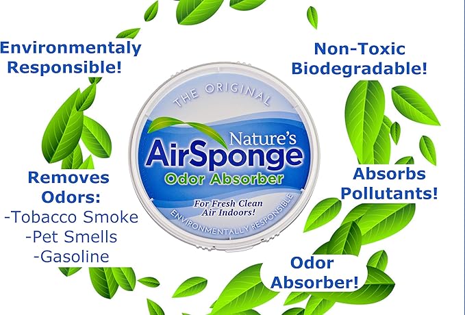 Delta Nature's Air Sponge Odor Absorber Unscented Plastic Tub 1/2 Lb.