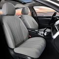 FLORICH Seat Covers, Car Seat Covers Front Seats Faux Leather Automotive Seat Covers Luxury Waterproof Car Seat Cover Protectors Universal Fit for Most Cars SUV Trucks, Gray
