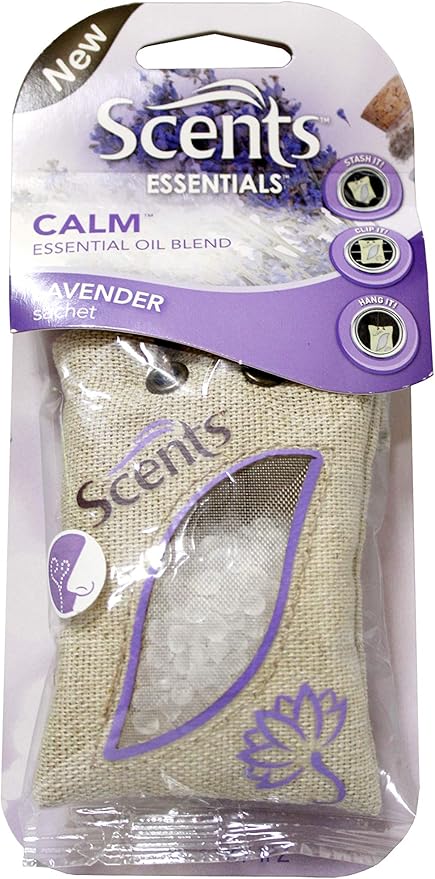 Scents Automotive Essentials Air Freshener (Lavender, 1 Pack)