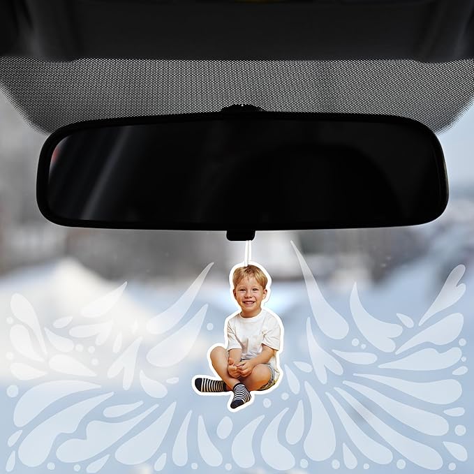 Custom Shape Air Fresheners for Car - 12 Scent Options - Die Cut Shape Photo Air Fresheners, Double-Sided - Car Fresheners with Logo