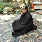 Military Poncho Liner 55”x 79” Camping Blanket Insulation Compact Waterproof for Travel Stadium Outdoor Camping