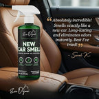New Car Smell Spray (16oz) – Long Lasting Air Freshener for Cars, Eliminates Odors, Fresh New Car Scent Like Dealership Finish, Made in USA