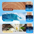 50ml Car Air Freshener, 1.7fl oz Large Capacity Air Freshener Diffuser Set, 3-Scent Natural Essential Oil Fragrance Aromatherapy