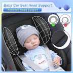Infant Car Seat Insert for Doona, Ultra-Thick Baby Car Seat Head Support, Breathable Mesh Baby Car Seat Cushion with Natural Filled Sponge, Universal Carseat Head Support for Preemie to Toddler