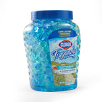 Clorox Fraganzia Crystal Beads Air Freshener, Long Lasting Room Deodorizer and Odor Eliminator Gel Beads to Freshen Home, Car, or Office, Fresh Ocean Breeze Scent, 12 Fl Oz - 12 Pack