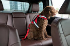 Support Pets Dog Seat Belt for Car – Adjustable Dog Safety Seatbelt Harness for Dogs & Puppies – Vehicle Seatbelt Clip for Secure Pet Travel – Durable Dog Accessories & Travel Restraint – Red 1 Pack