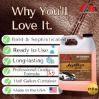 3E Car Air Freshener Concentrate – 64 oz – Professional Automotive Fragrance – Multiple Scents (Leather Smell)