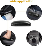 YAKEFLY 2 Pack Soft Car Center Console Knee Leg Elbow Cushion Pad,Universal Leather Car Armrest Pillow Car Knee Cushion Elbow Pillow Thigh Support Comfort Pillow,Automotive Interior Accessories