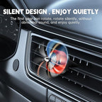 Generic AF2 Car Air Freshener Vent Clip Unstoppables Fresh Scent, Car Care, 2.81 oz Car Vent Clip,1 Ocean and 1 Musk, Silent rotation, Silver Noble and elegant., Suitable for men and women.