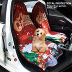 Waterproof Sweating Car Seat Cover for Post Gym Workout, Running, Swimming, Beach and Hiking, Universal Fit Non-Slip Bucket Seat Protector for Cars SUV Trucks, Machine Washable (1pcs-Xmas)