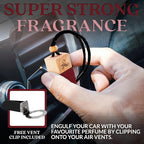 Car Freshener Scent For Women Inspired | B.accarat Car Air Freshener With Floral Amber Jasmine Saffron Clean Musk | Long-Lasting Perfume Style Automotive Fragrance Oil Diffuser | Carat Rouge by Perfa
