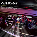 Personalized Customized Photo Car Air Freshener，Double Sided Customized Car Fresheners，Custom Air Fresheners With Picture for Boyfriend、Dad、Mom、Music Lovers. (12pcs Halloween)