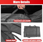 Front Door Storage Bag 2Pcs Compatible with Ford Bronco 2024 2023 2022 2021, Fit Bronco Accessories 4-Door,Portable Door Storage Bag
