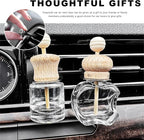 20PCS Square Head Car Vent Clips, Auto Air Conditioner Decorative Clips Output Perfume Clamp, Metal Air Freshener Clip Vent Output Clamps Replacement for Most Vehicles