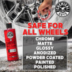 Chemical Guys Diablo Gel Oxygen Infused Foam Wheel & Rim Cleaner, Concentrated Car Wheel Cleaner Safe on All Finishes, Removes Brake Dust, Dirt, Grime, for Cars, Trucks, SUVs, Motorcycles & RVs, 16 oz