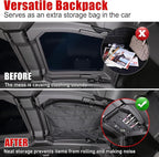Roof Organizer Bag Storage for Hummer EV Accessories Sunroof Rooftop Panel Waterproof Foldable Heavy Duty Hardtop Cargo Carrier Bag Overhead for Hummer EV SUV Pickup 2022-2025 2026 (Rear Roof-Left)