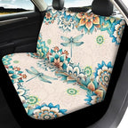 KEIAHUAN Boho Mandala Dragonfly Car Seat Cover for Women Universal Non-Slip Car Seat Protector Front/Rear Seat Cover Fits for Truck SUV Sedan Van