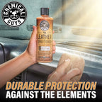 Chemical Guys Leather Conditioner, Vintage Series - Conditions, Nourishes, and Protects Natural, Synthetic, and Faux Leather Seats, Interiors, Apparel & Accessories, 16 fl oz