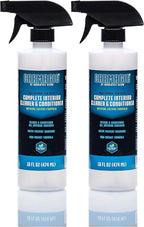 Absolutely Clean Car Magic Complete Interior Cleaner and Conditioner - Multi-Purpose Car Interior Cleaner | Leather, Rubber, Vinyl & Wood | Non-Greasy Formula (16oz Spray Bottle 2Pack (Save 25%))