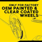 Meguiar's Hot Rims Foaming Wheel & Tire Cleaner - Combines a Wheel and Tire Cleaner in One Product that Quickly Powers through Brake Dust and Grime on OEM Clear Coated Wheels, 20 Oz Foam