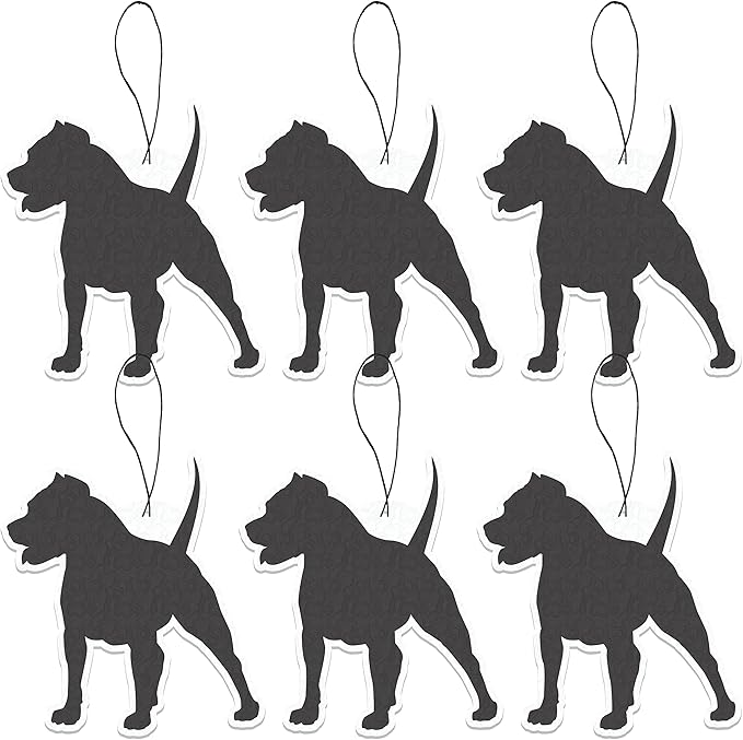 Pitbull Car Air Freshener Berry Scent Freshy Factory (6 Pack)