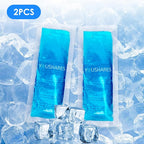 YOUSHARES Ice Packs - Reusable Freezer Packs Instant Hot Or Cold Gel Pack Suitable for Insulin Cool Storage Bag （2 TSA Approved Ice Packs）