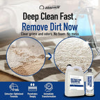 Nanoskin EXTRACTOR SHAMPOO Low Foaming Carpet Cleaner 5 Gallons - Machine Use Upholstery Cleaner, Stain Remover & Odor Eliminator on Rug Car Upholstery Carpets | For Automotive, Home, Office & More