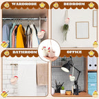 Soulchen 2 Pcs Chicken Lover Gifts Handmade Crochet Chicken Car Air Freshener Cute Crochet Car Accessories Rearview Mirror Hanging Accessories for Automotive Interior Office Home Decor, Lavender Scent