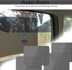4PCS Car Side Window Sunshade, Block UV Rays Car Window Shade for Baby, Reusable & Washable Static Cling Film Stickers, Windshield Sun Shade Privacy Protector Accessories