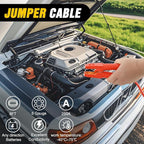 Nilight Car Emergency Kit with Jumper Cable Air Compressor Tire Repair Essential Tools First Aid Alligator Connector Electrical Kit for Travel Camping Outdoor Cars Truck SUV RV