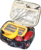CAMTOP Lunch Box Kids Boys Insulated Lunch Cooler Bag Reusable Lunch Tote Kit for School Travel